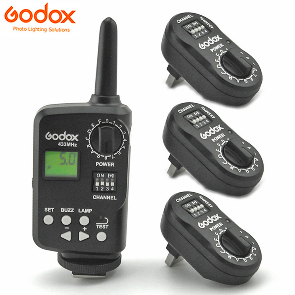 Trigger Receiver Set - Godox-Juego DE transmisor y receptor FT-16,