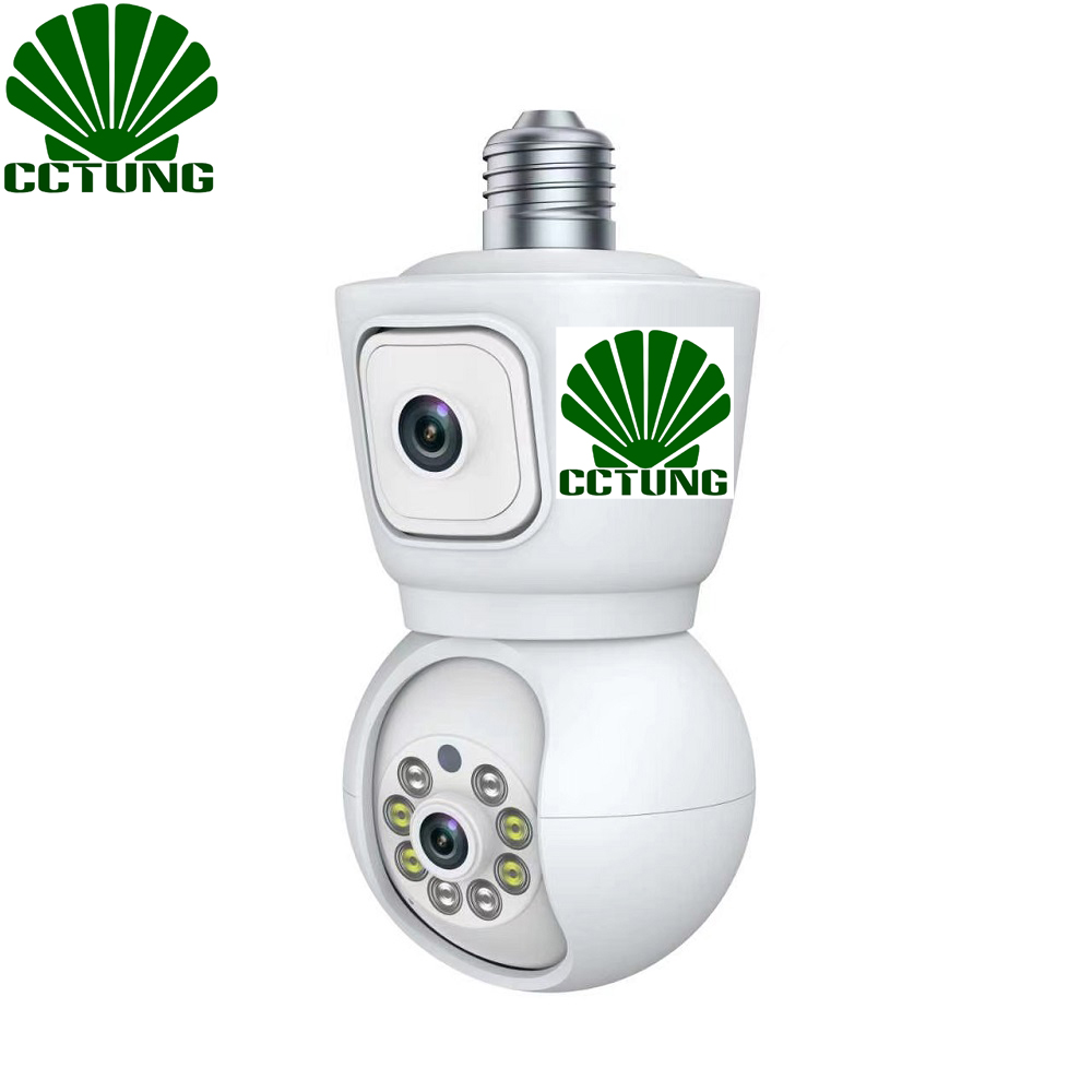 Photography Lighting Description - Cámara de Bombilla Panorámica WiFi 360