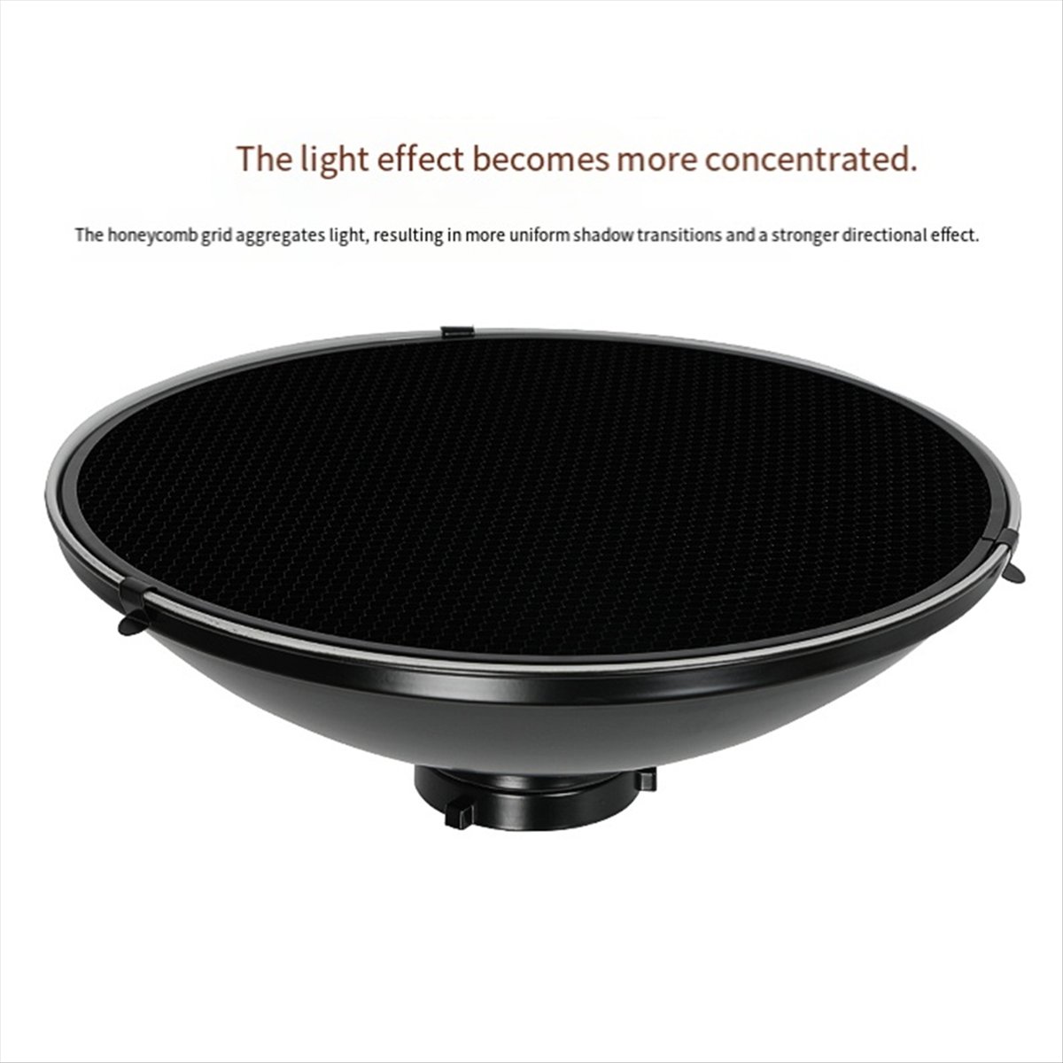 Photography Lighting Grid - N05R Reflector Beauty Dish de 30cm