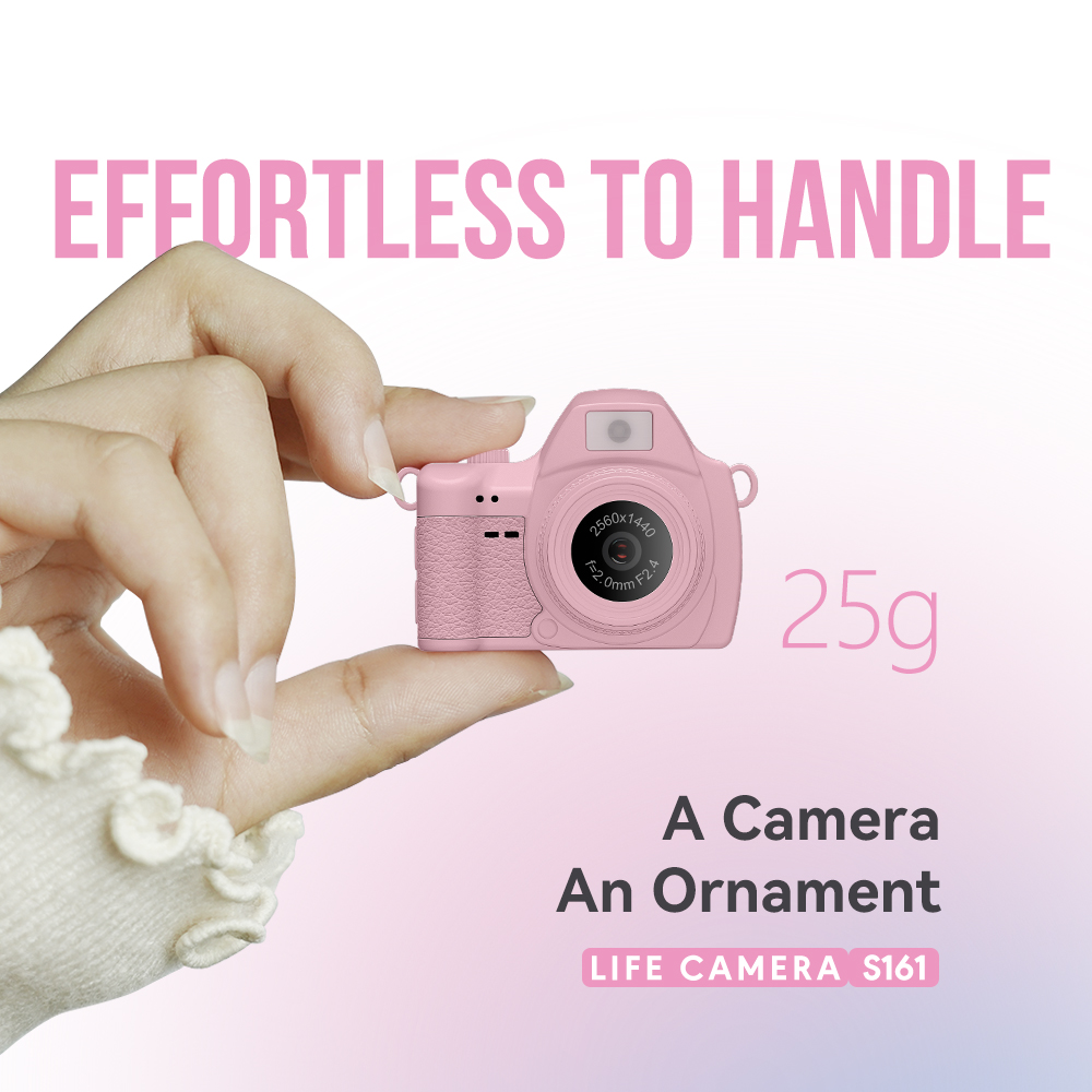 Photography Lighting Description - Mini Cámara Digital S161 2K HD,