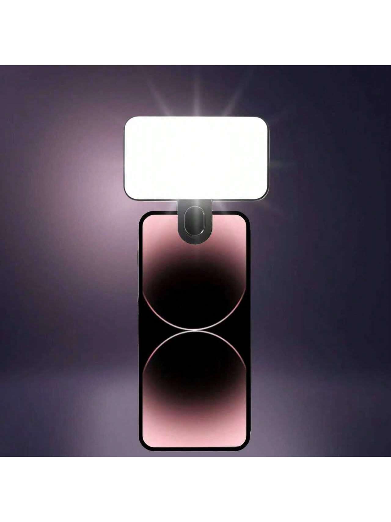 Photography Lighting Description - Mini Aro de Luz LED Recargable