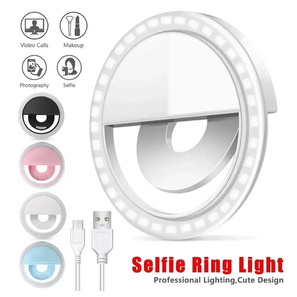 Photography Lighting Description - Anillo de luz LED para Selfie,