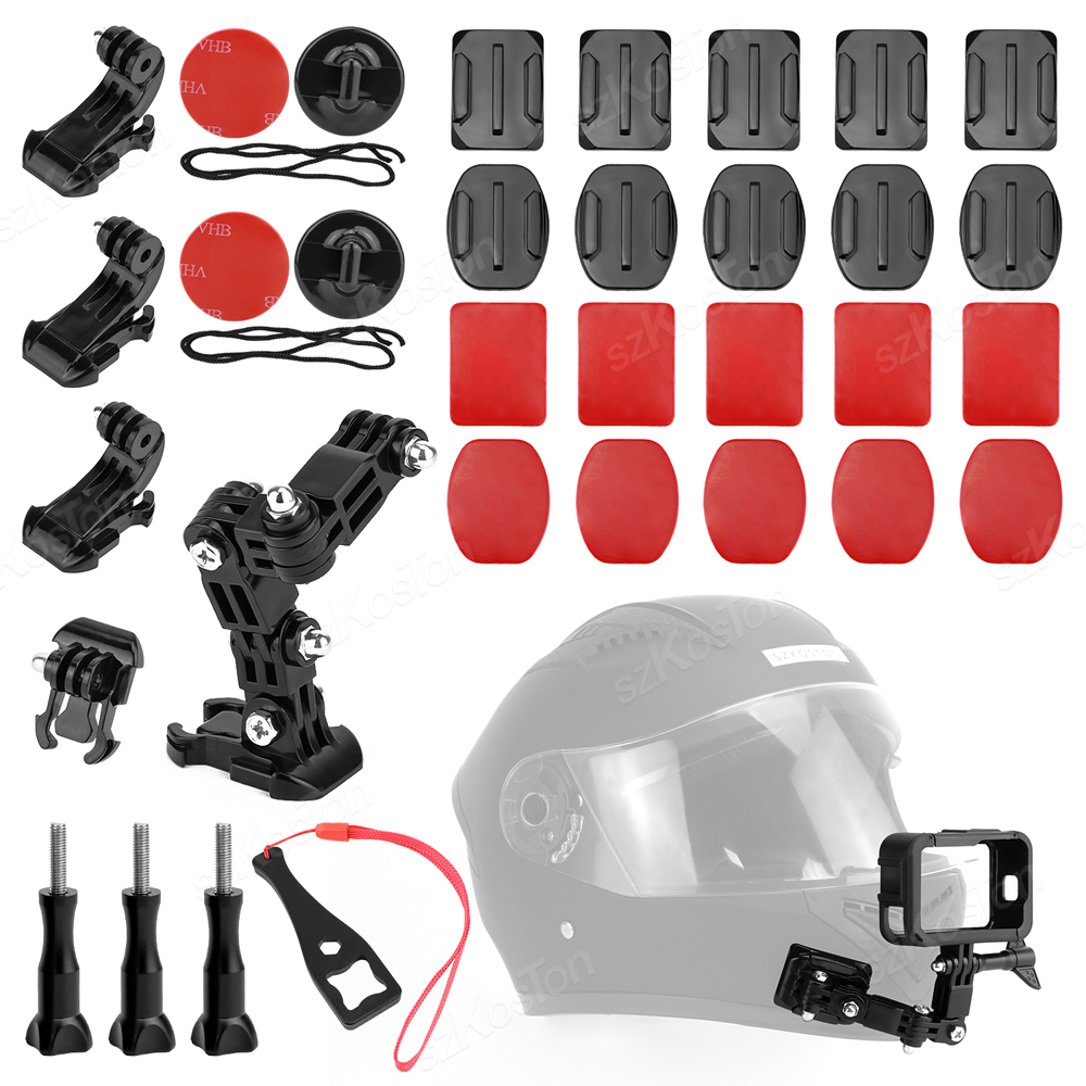 Gopro Action Camera Hero 11 Black - Kits de montaje de barbilla para