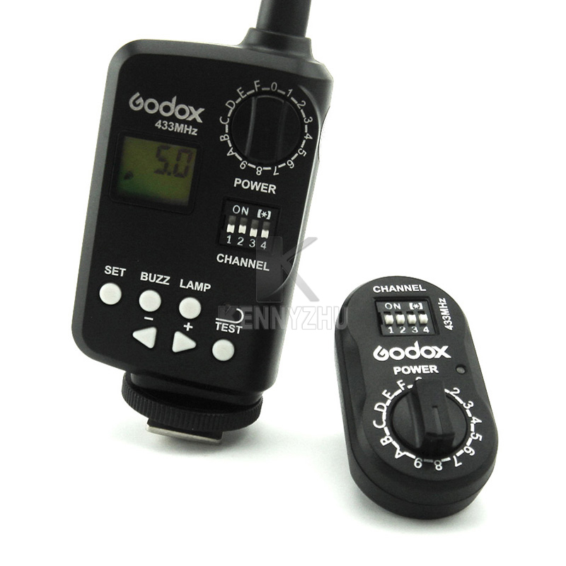 Godox-Juego DE transmisor y re - Trigger Receiver Set reseña y precio