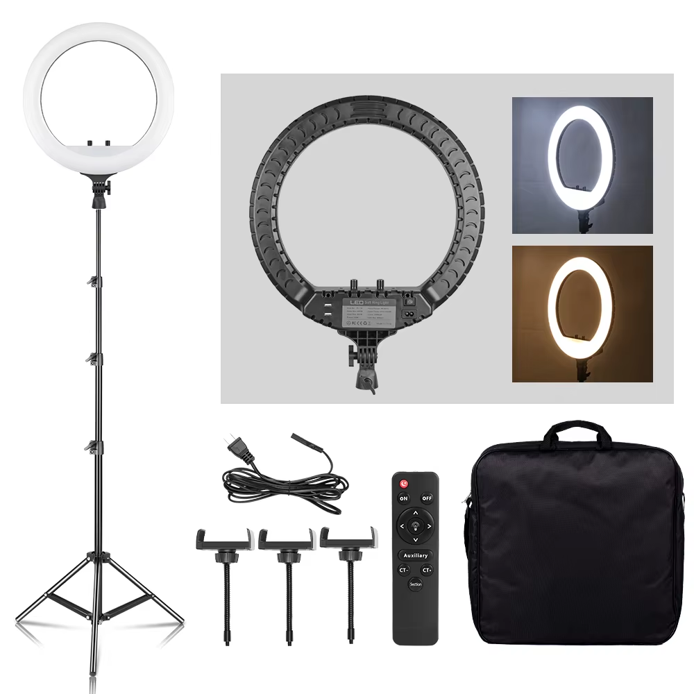 Aro de luz LED SH de 18 pulgad - Photography Lighting Description reseña y precio