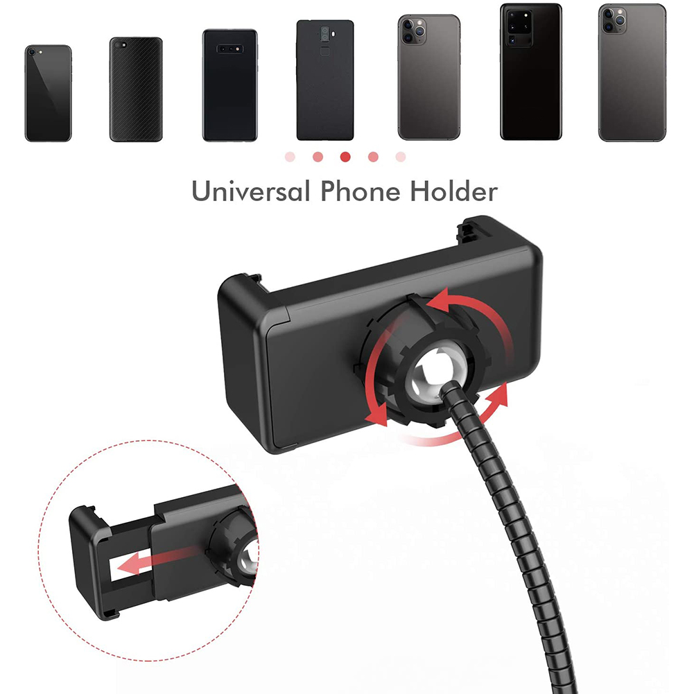 Anillo de luz LED para selfies - Photography Lighting Description reseña y precio