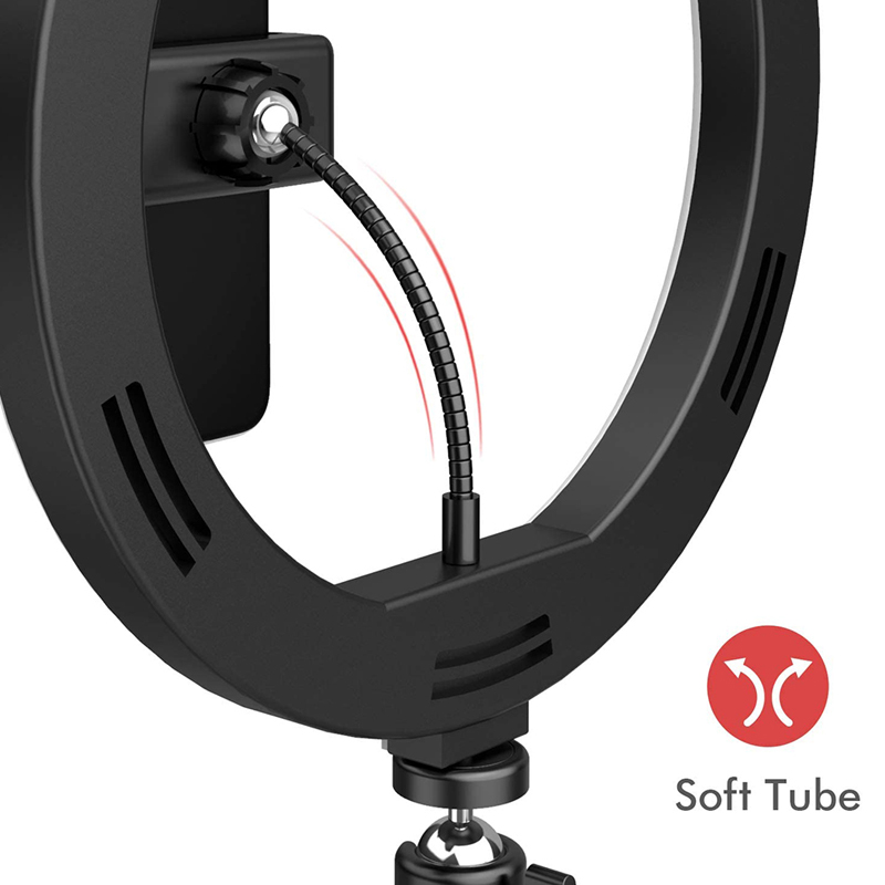 Anillo de luz LED para selfies - Photography Lighting Description reseña y precio