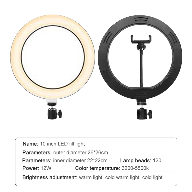 Anillo de luz Circular para fo - Photography Lighting Description reseña y precio