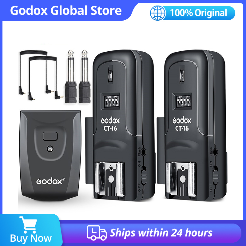 Godox CT-16, Transmisor de Fla - Trigger Receiver Set reseña y precio