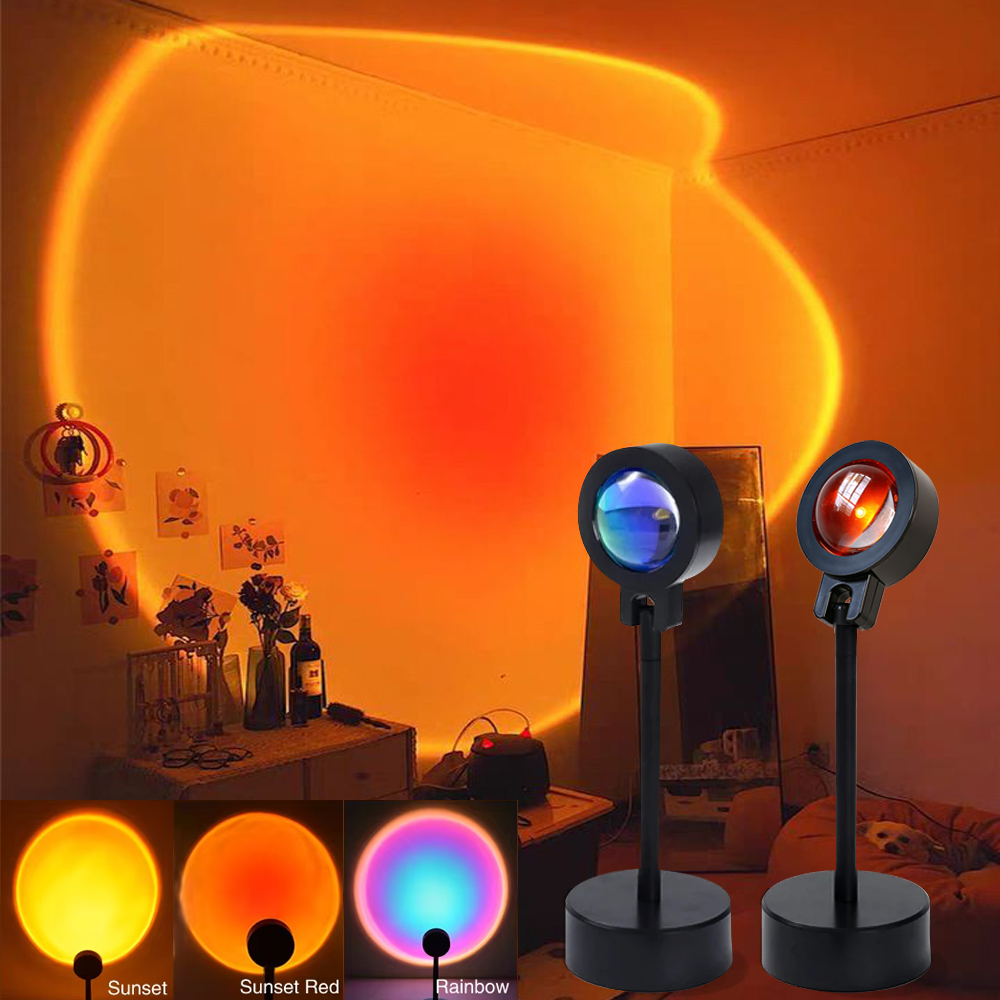 Lámpara LED de atardecer, proy - Photography Lighting Mood reseña y precio