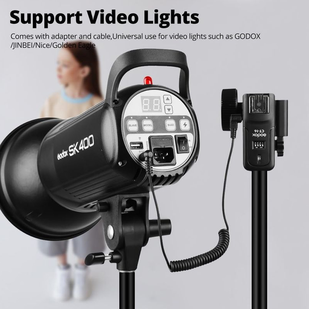 Godox CT-16 transmisor de disp - Trigger Receiver Set reseña y precio