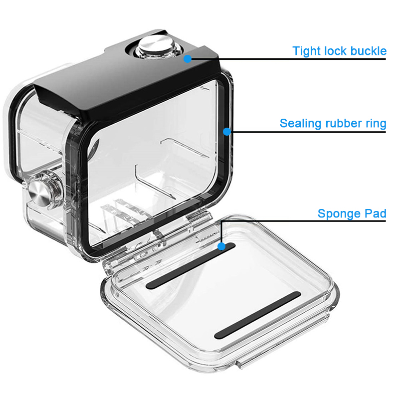 Funda impermeable de 60M para  - Gopro Action Camera Hero 11 Black reseña y precio