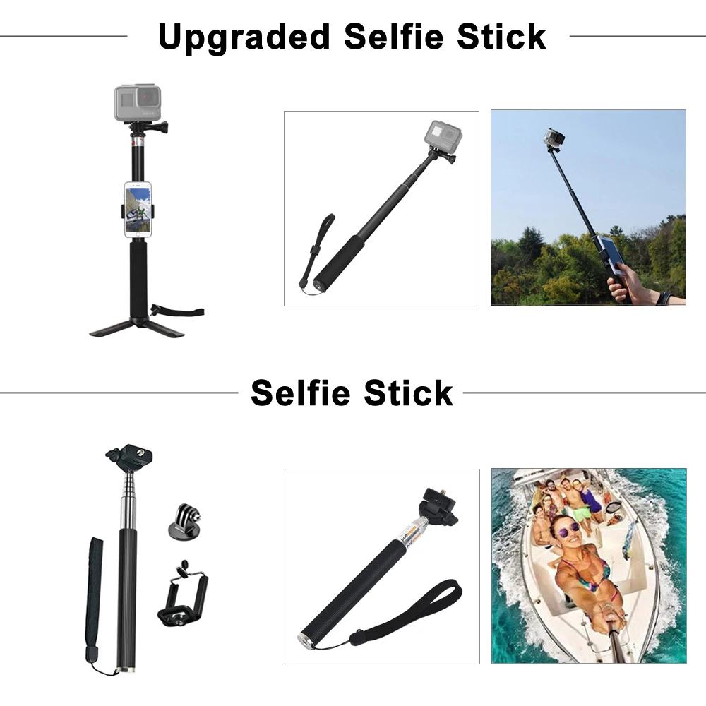 Set de Accesorios para GoPro H - Gopro Action Camera Hero 11 Black reseña y precio