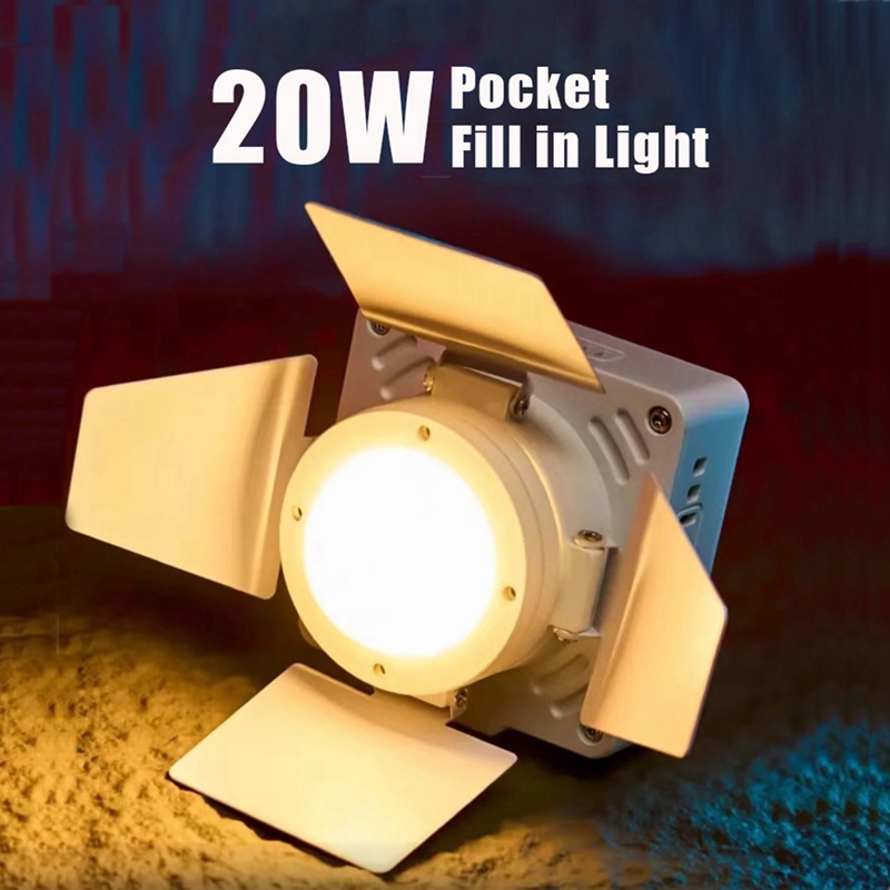 Luz LED de bolsillo para vídeo - Photography Lighting Grid reseña y precio