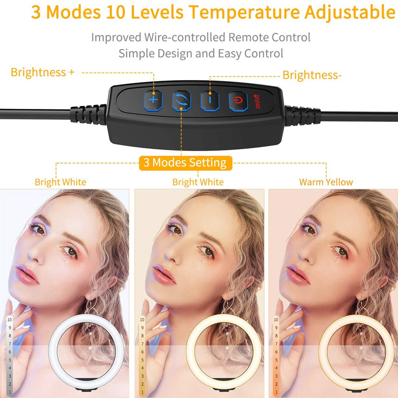 Luz de video LED de 16/26/33 c - Photography Lighting Description reseña y precio