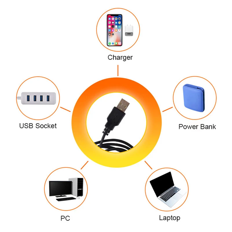 Proyector de lámpara Led USB p - Photography Lighting Mood reseña y precio