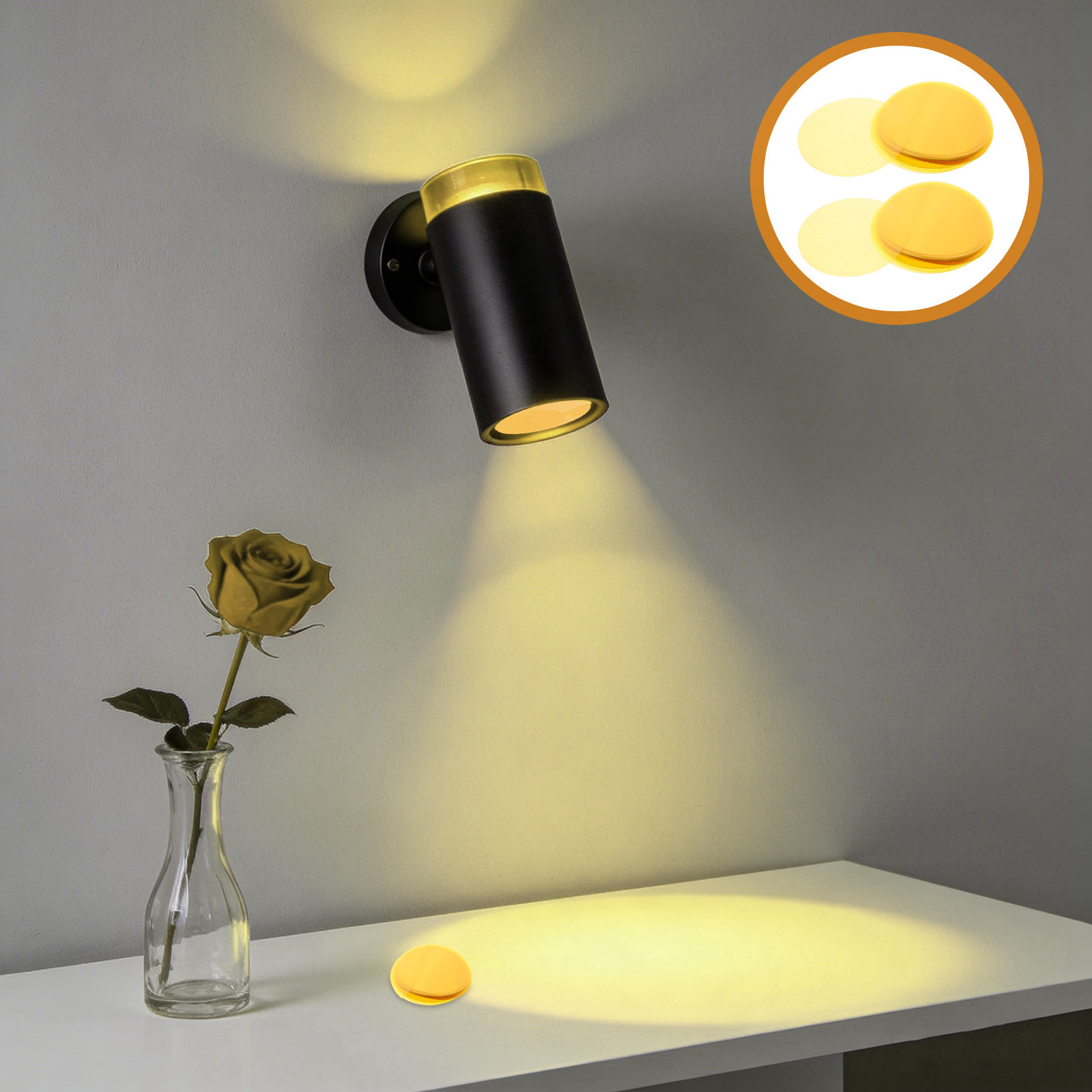 50 piezas de película de filtr - Photography Lighting Mood reseña y precio