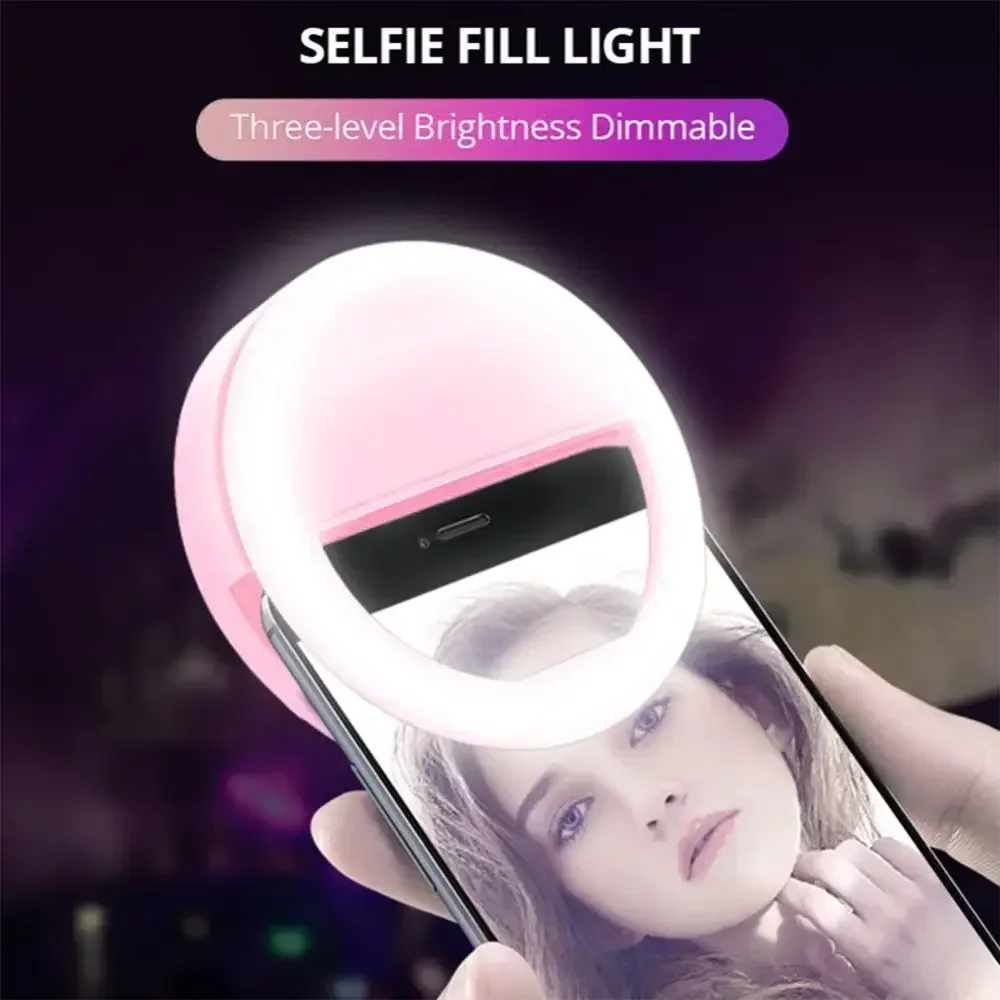 Anillo de luz LED para Selfie, - Photography Lighting Description reseña y precio