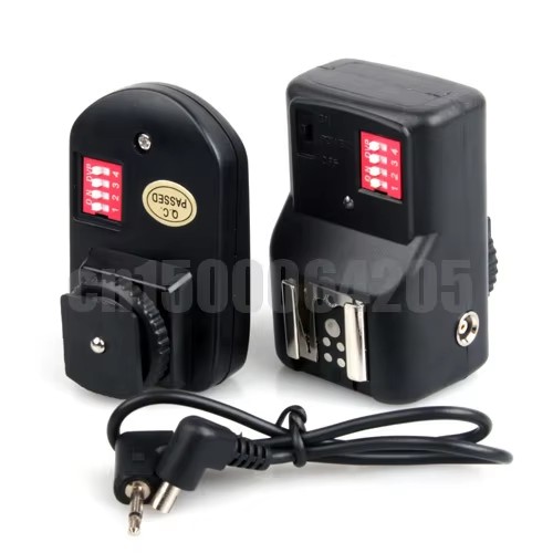 Juego de disparador de flash i - Trigger Receiver Set reseña y precio