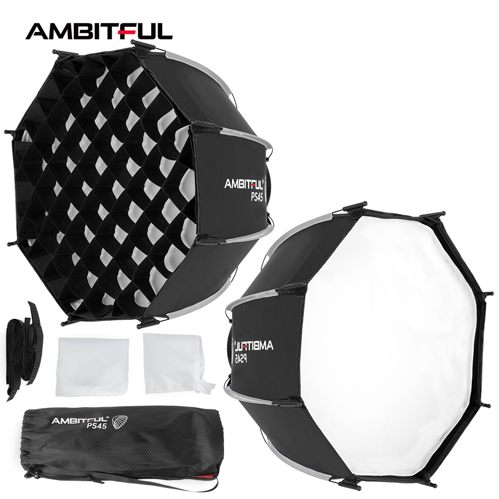 Ambitful PS45 Mini Softbox Oct - Photography Lighting Grid reseña y precio