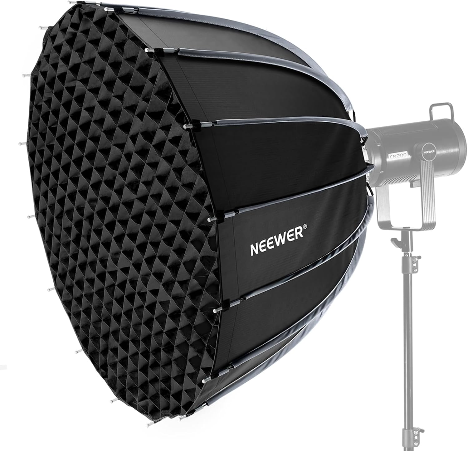 Softbox Parabólico con Montura - Photography Lighting Grid reseña y precio