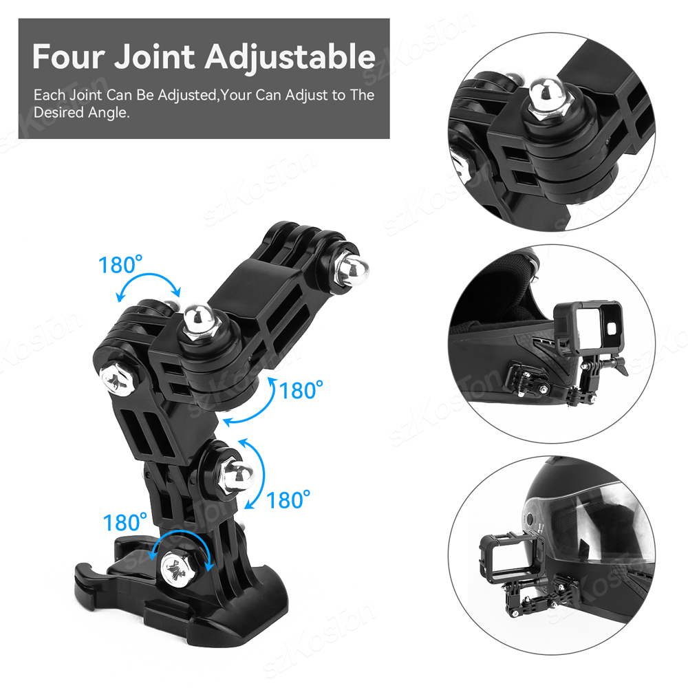 Kits de montaje de barbilla pa - Gopro Action Camera Hero 11 Black reseña y precio