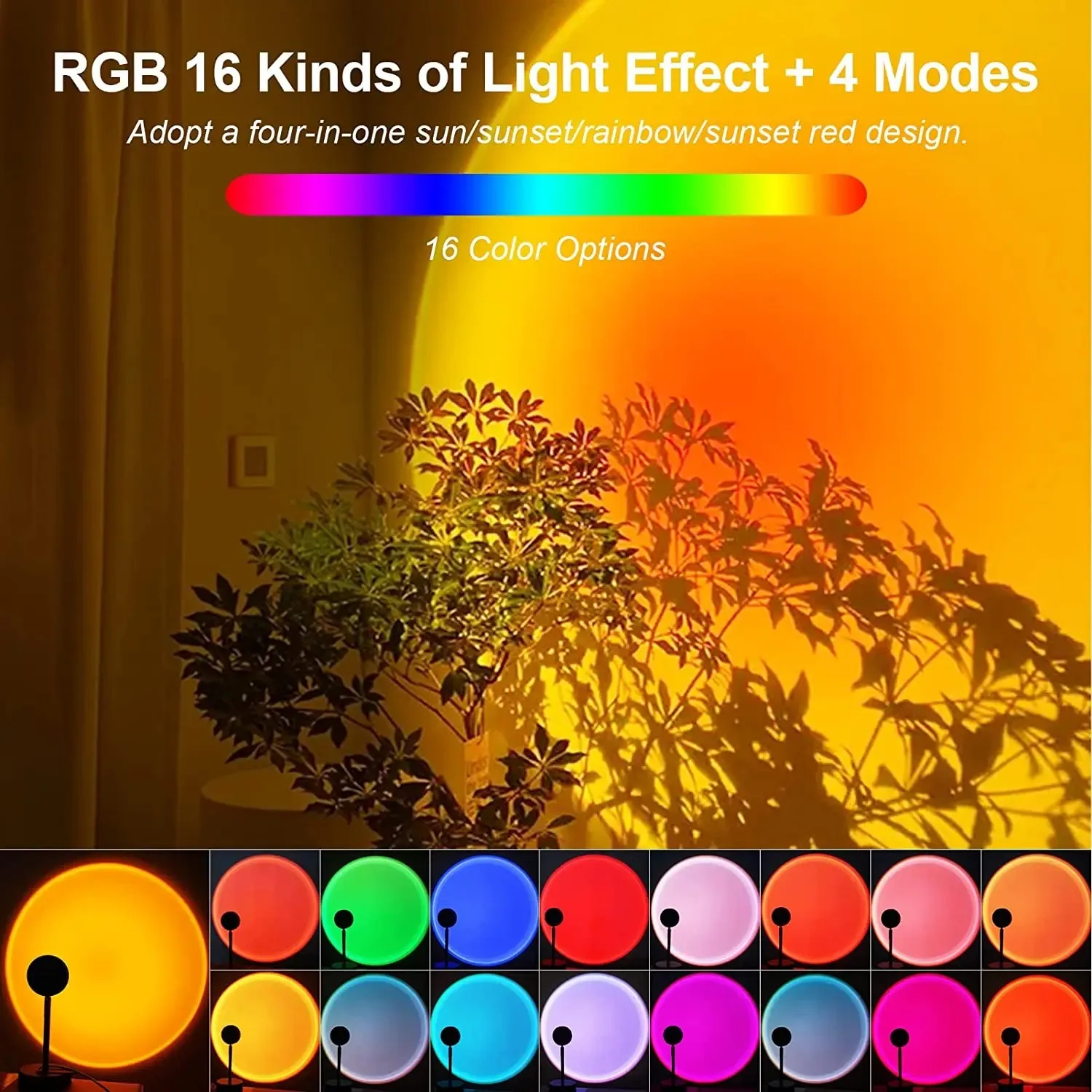 Lámpara de puesta de sol de 16 - Photography Lighting Mood reseña y precio